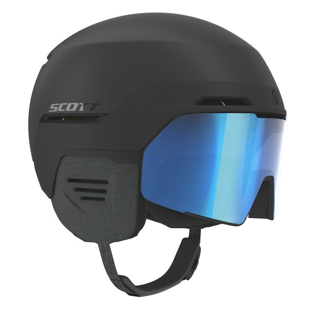 2025 Scott Helmet Blend Plus  LS, Color: Granite Black, Size: Small