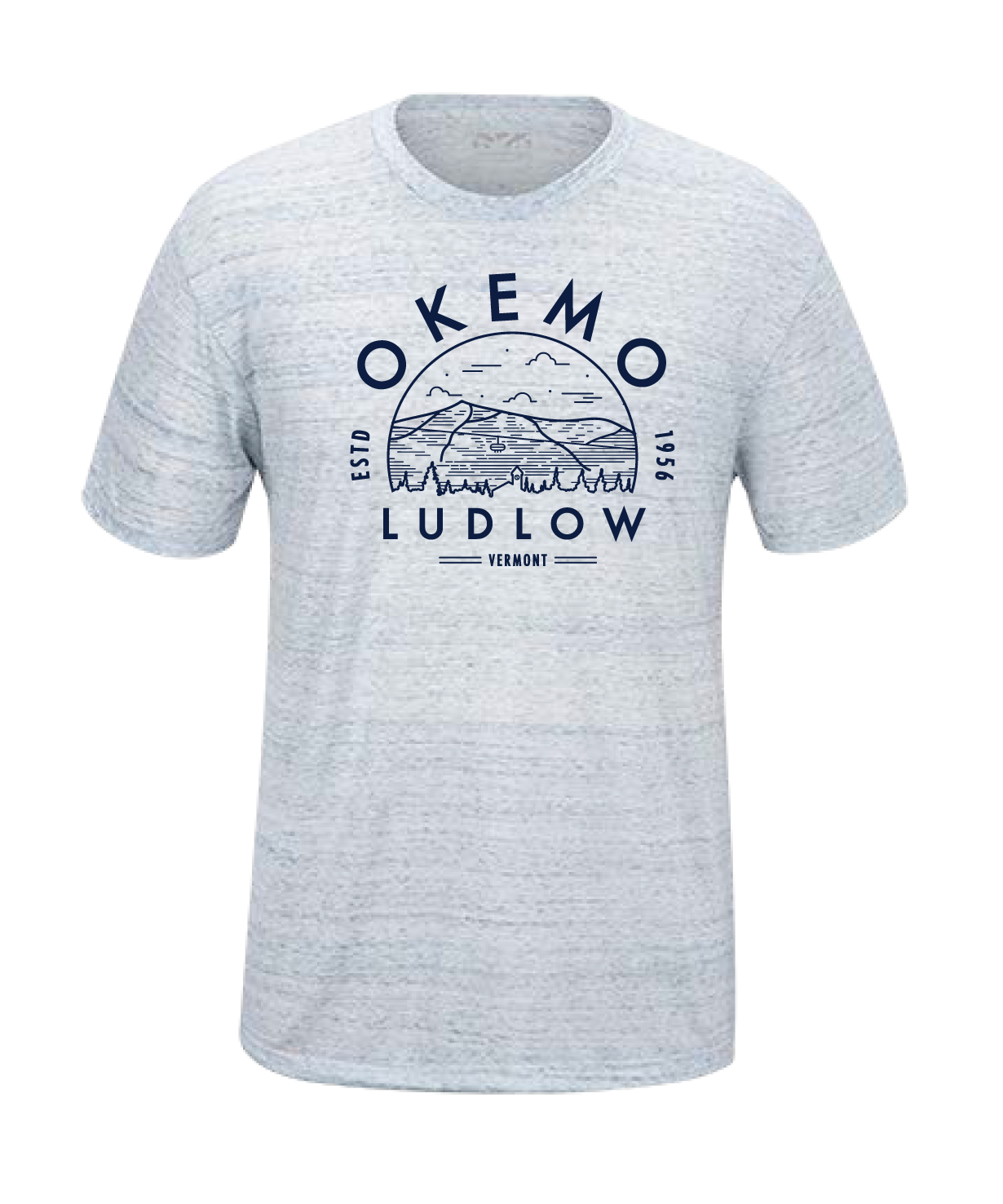 2022 Uscape Okemo Voyager Tee, Color: Vapor Blue, Size: X-Small