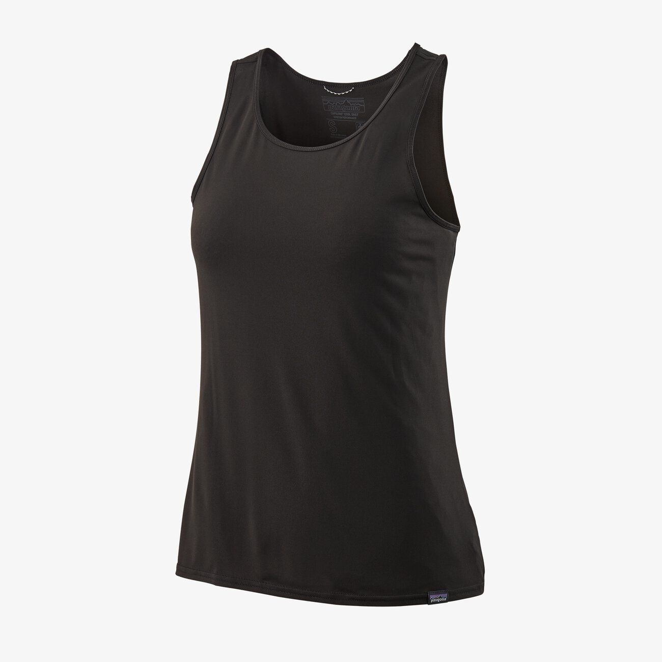 2022 Patagonia Women's Cap Cool Daily Tank, Color: Black, Size: X-Small
