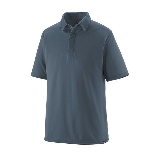 2022 Patagonia Men’s Cap Cool Trail Polo, Color: Plume Grey, Size: X-Small