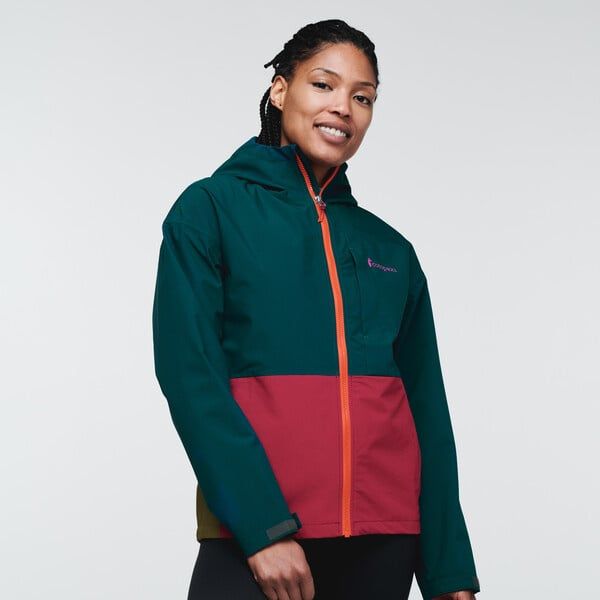 2025 Cotopaxi *W Cielo Rain Jacket, Color: Deep Ocean, Size: X-Small