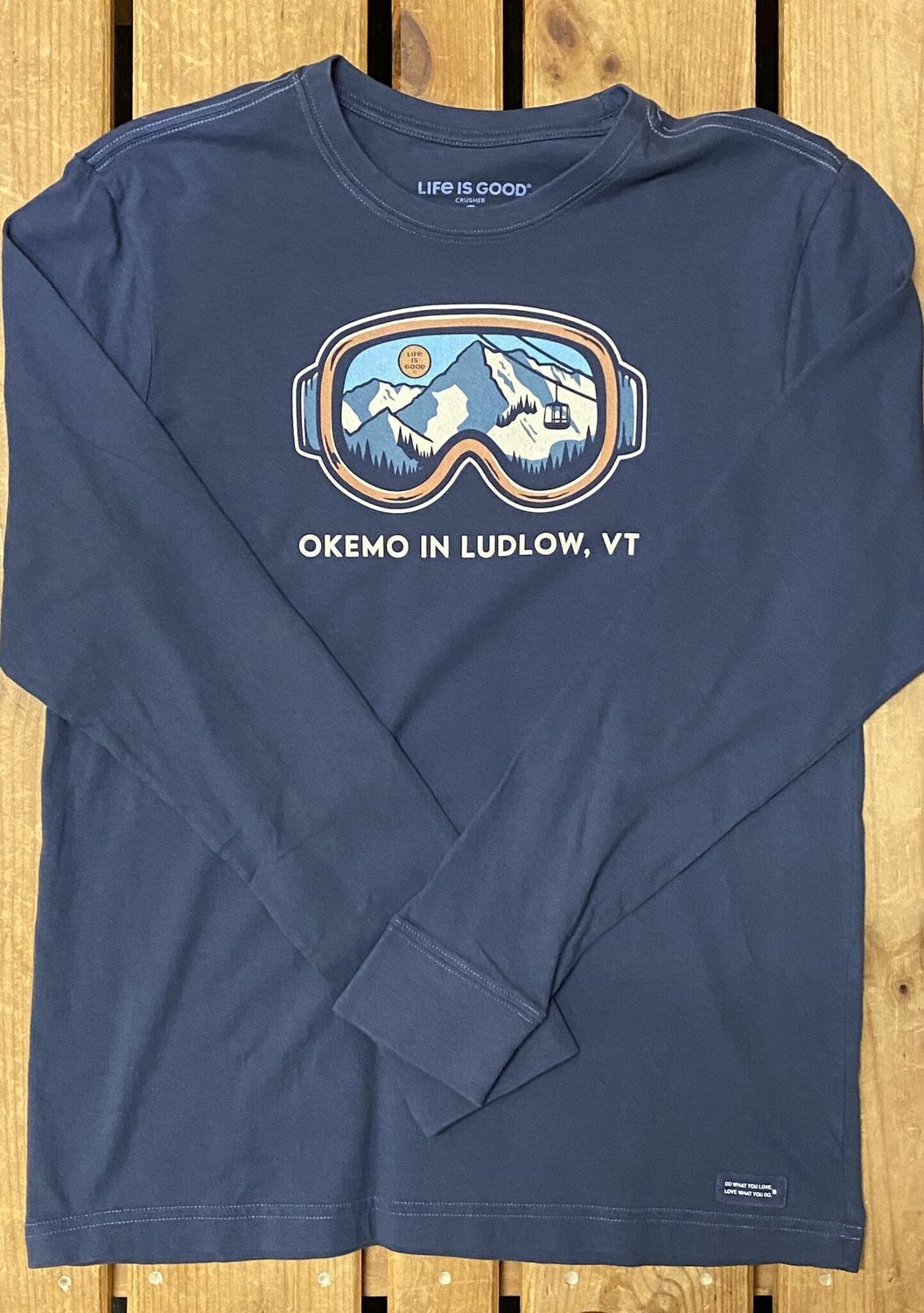 2023 LIG M LST Crusher Okemo Goggle, Color: Darkest Blue, Size: Small