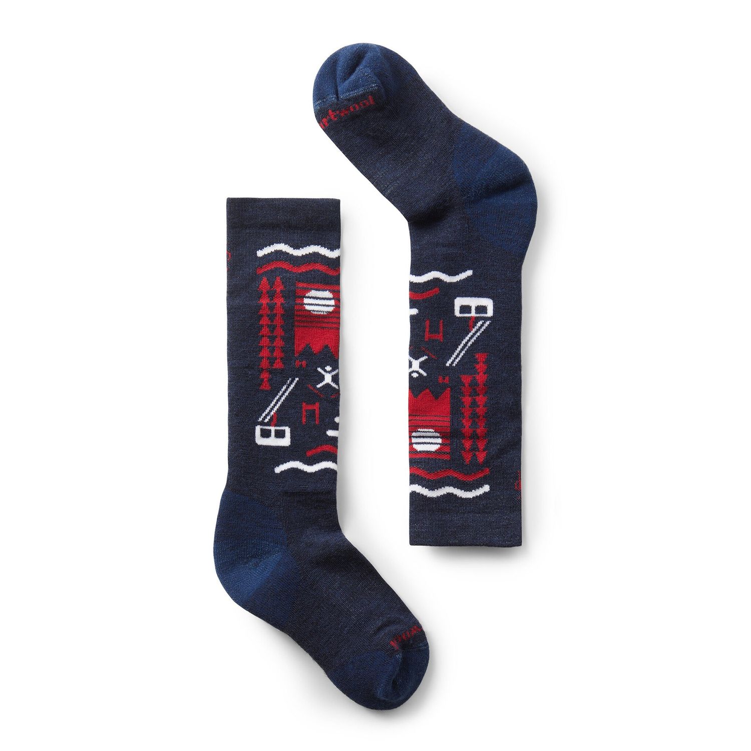2024 SW K OTC Full Cushion Ski Day WS, Color: DEEP NAVY, Size: X-Small