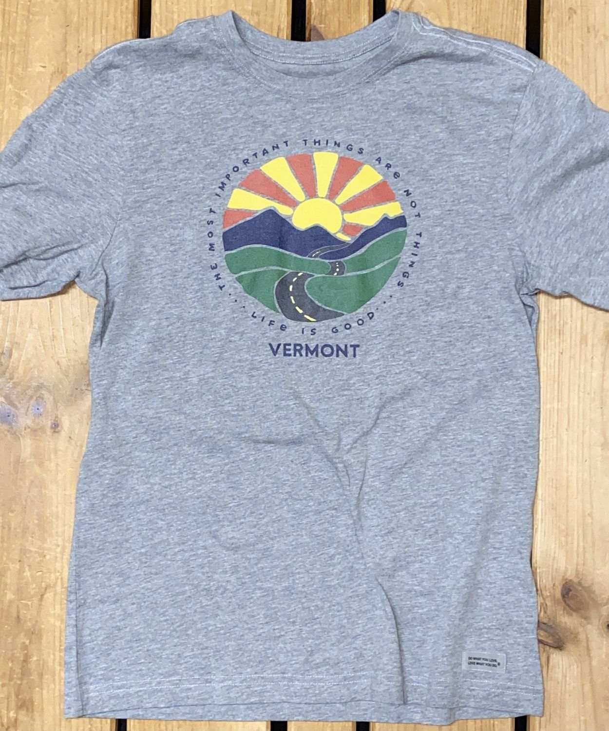 2023 LIG VT SS M CRUSHER TEE CIRCLE VISTA, Color: Heather Gray, Size: Small