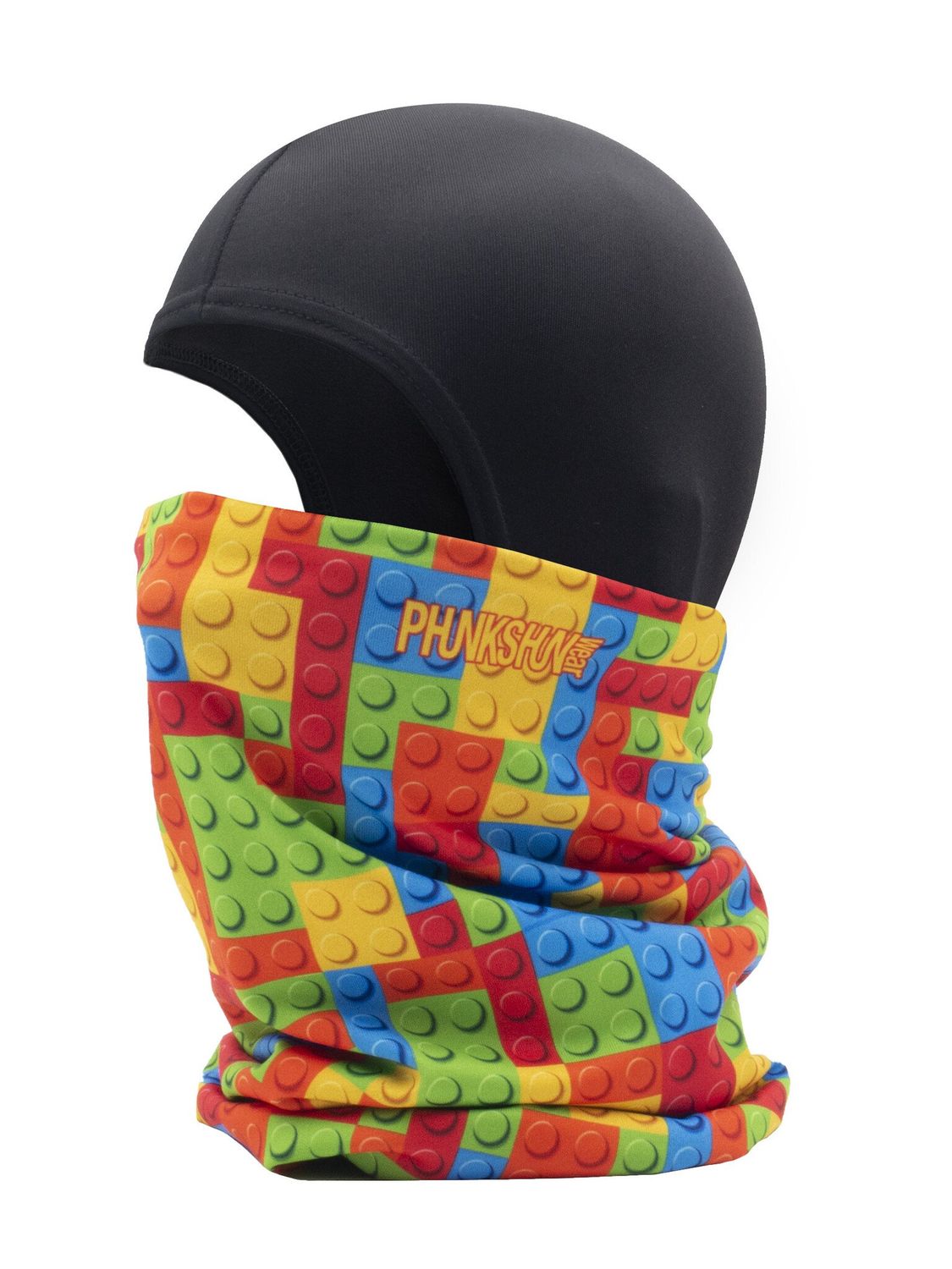 2023 Phunkshun Y MISTRAL DOUBLE BALLERCLAVA, Color: BLOCKS