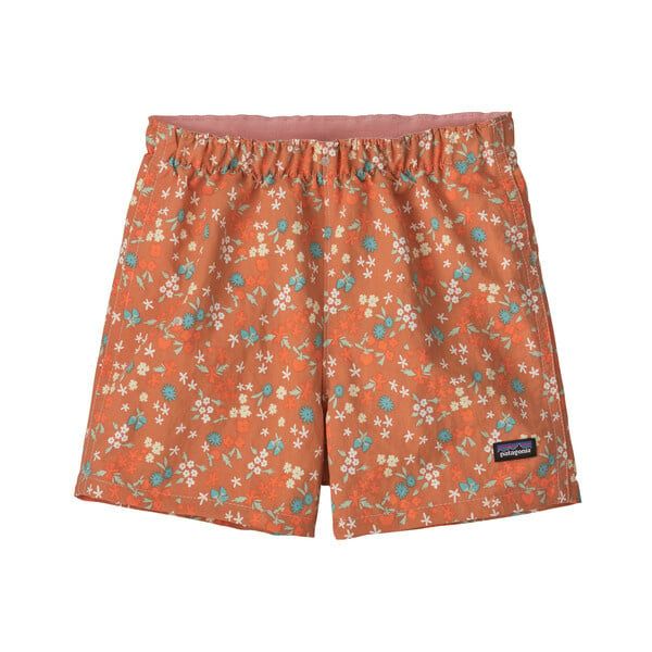 2022 Patagonia Baby Baggies Shorts, Color: Ojai Pixie Toasted Peach, Size: 6M