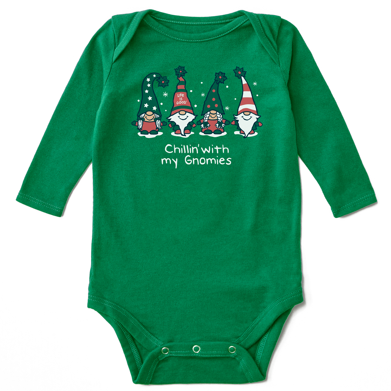2023 LIG I LS CRUSHER BAB CHILLIN&#39; WITH MY, Color: Kelly Green, Size: 0-3
