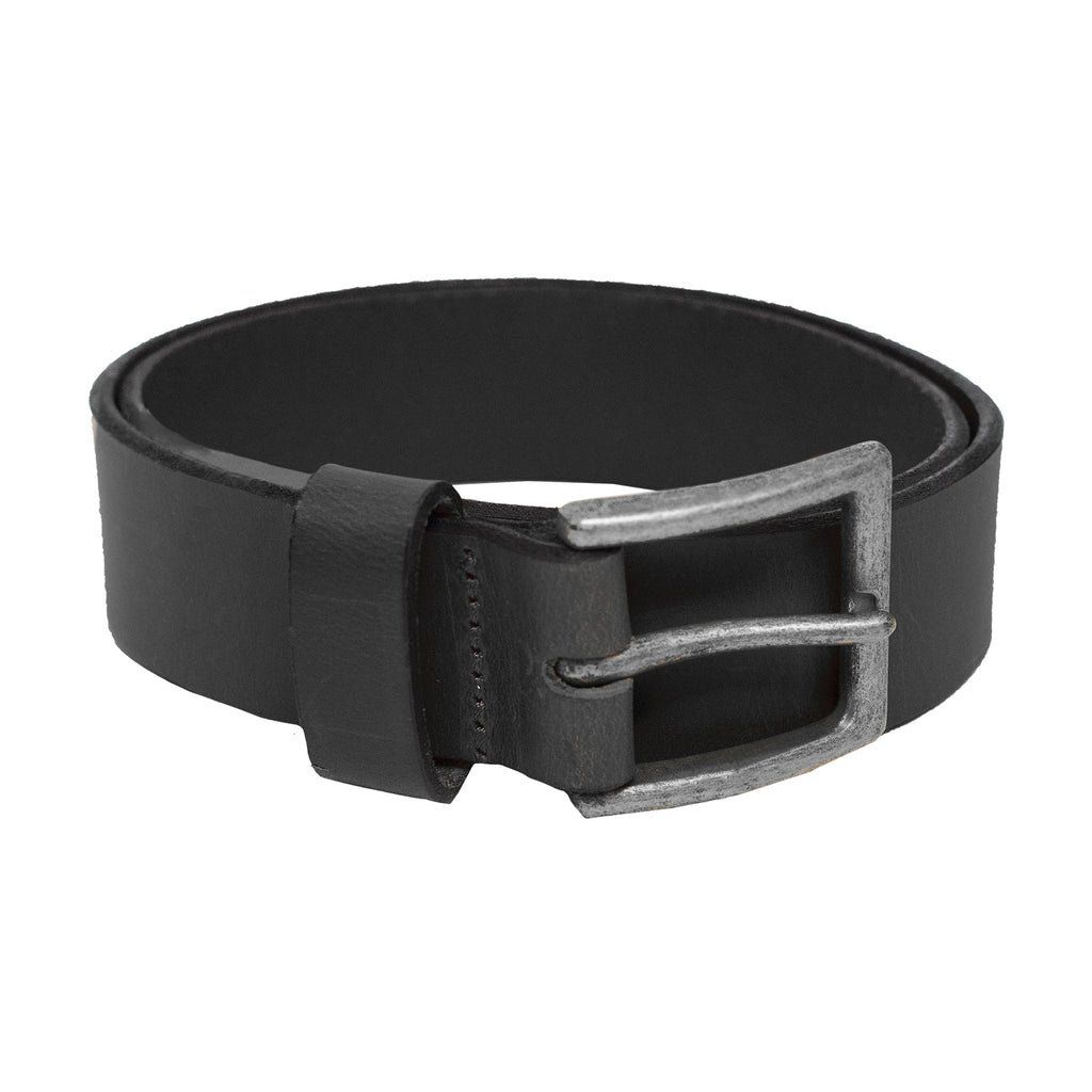  2024 MK M Leather Belt Classic Fit, Color: Black, Size: OS 32"