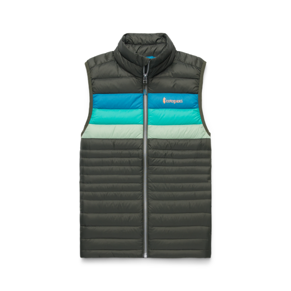 2024 Cotopaxi M Fuego Down Vest, Color: Woods Stripes, Size: Large