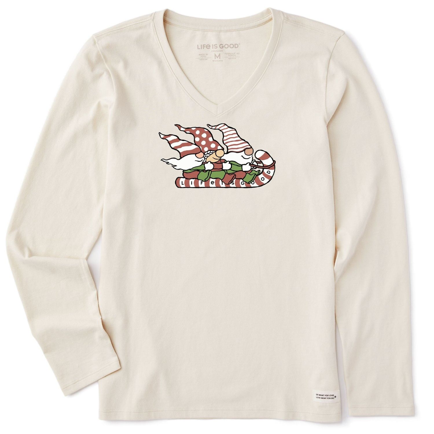 2024 LIG W LSV GNOME TOBOGGAN RIDE, Color: Putty White, Size: X-Small