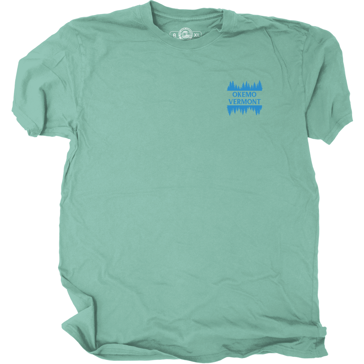 2024 TDC M Winter Scene SS, Color: Aqua, Size: Small