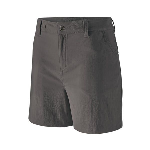 2025s Patagonia W&#39;s Quandary Shorts - 5 in., Color: Forge Grey, Size: 6