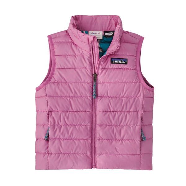 2026 Patagonia Baby Down Sweater Vest, Color: Marble Pink, Size: 6M