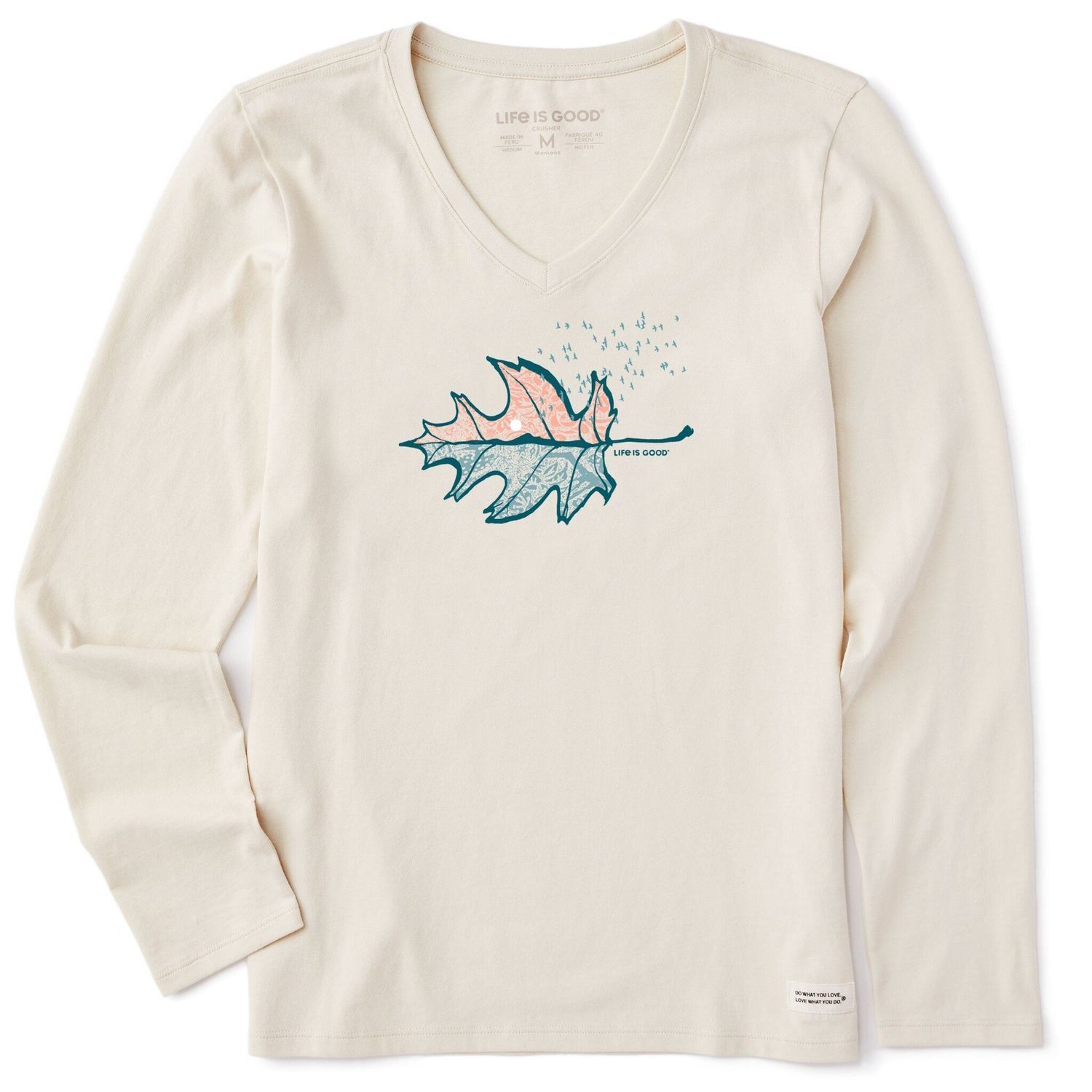 2024 LIG W CRUSHER LSV AUTUMN LEAFSCAPE , Color: Putty White, Size: Small