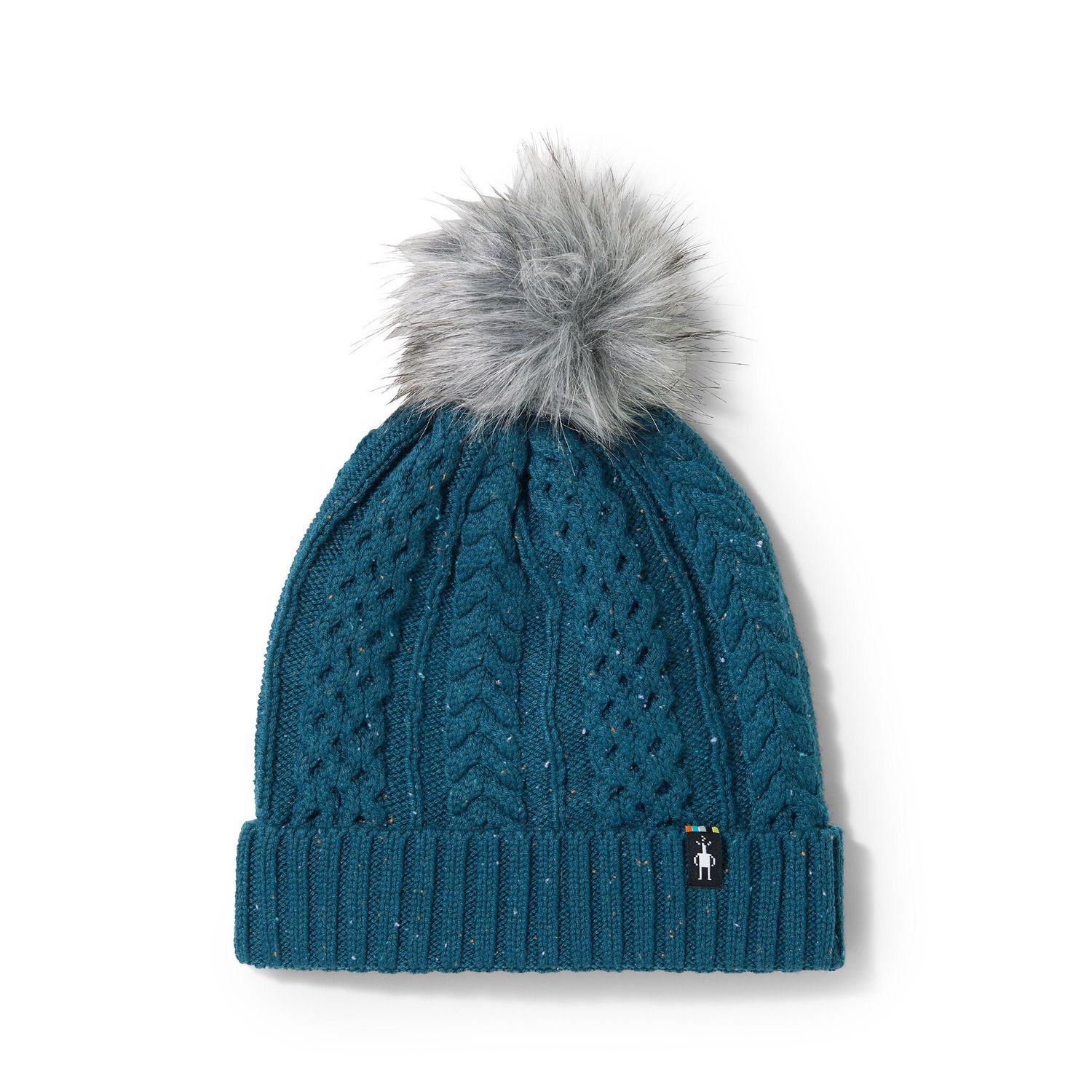 2025 SW Lodge Girl Beanie, Color: TWILIGHT BLUE DONEGAL