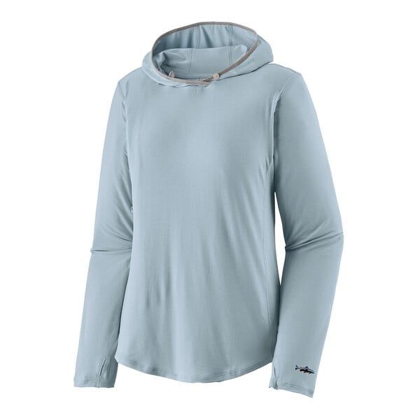 2025s Patagonia W's Tropic Comfort Natural Hoody, Color: Steam Blue, Size: X-Small