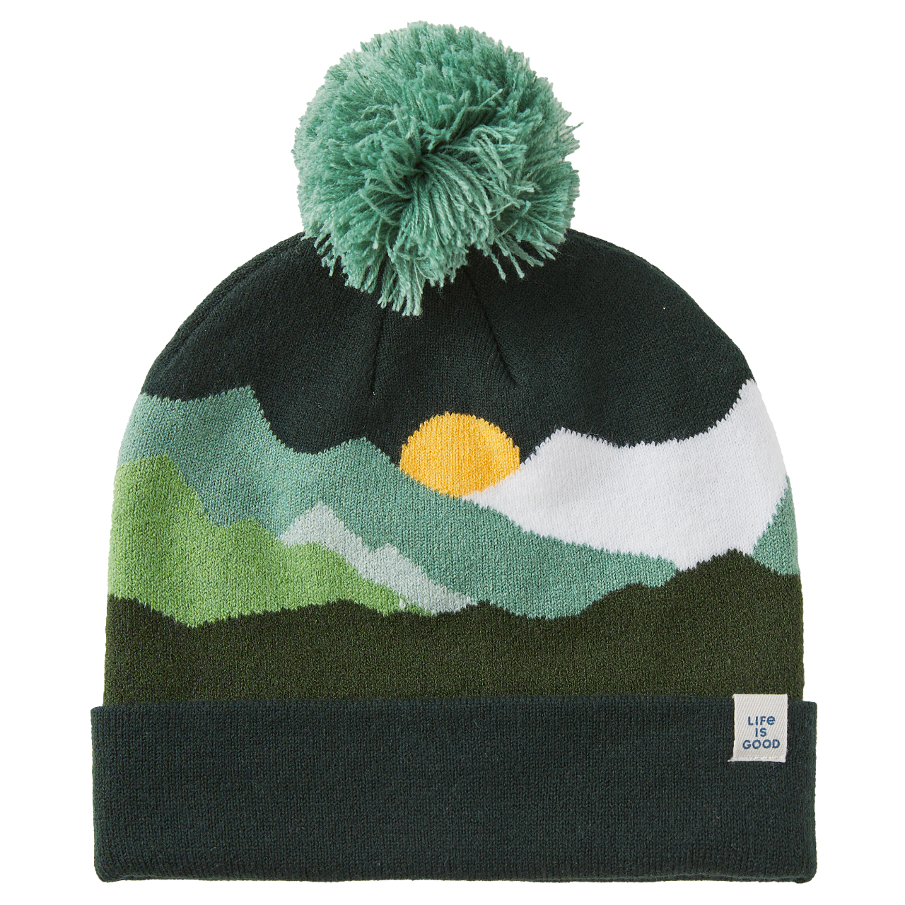 2023 LIG A SO CHILL BEANI LIFE ISN&#39;T PERFE, Color: Spruce Green, Size: OS