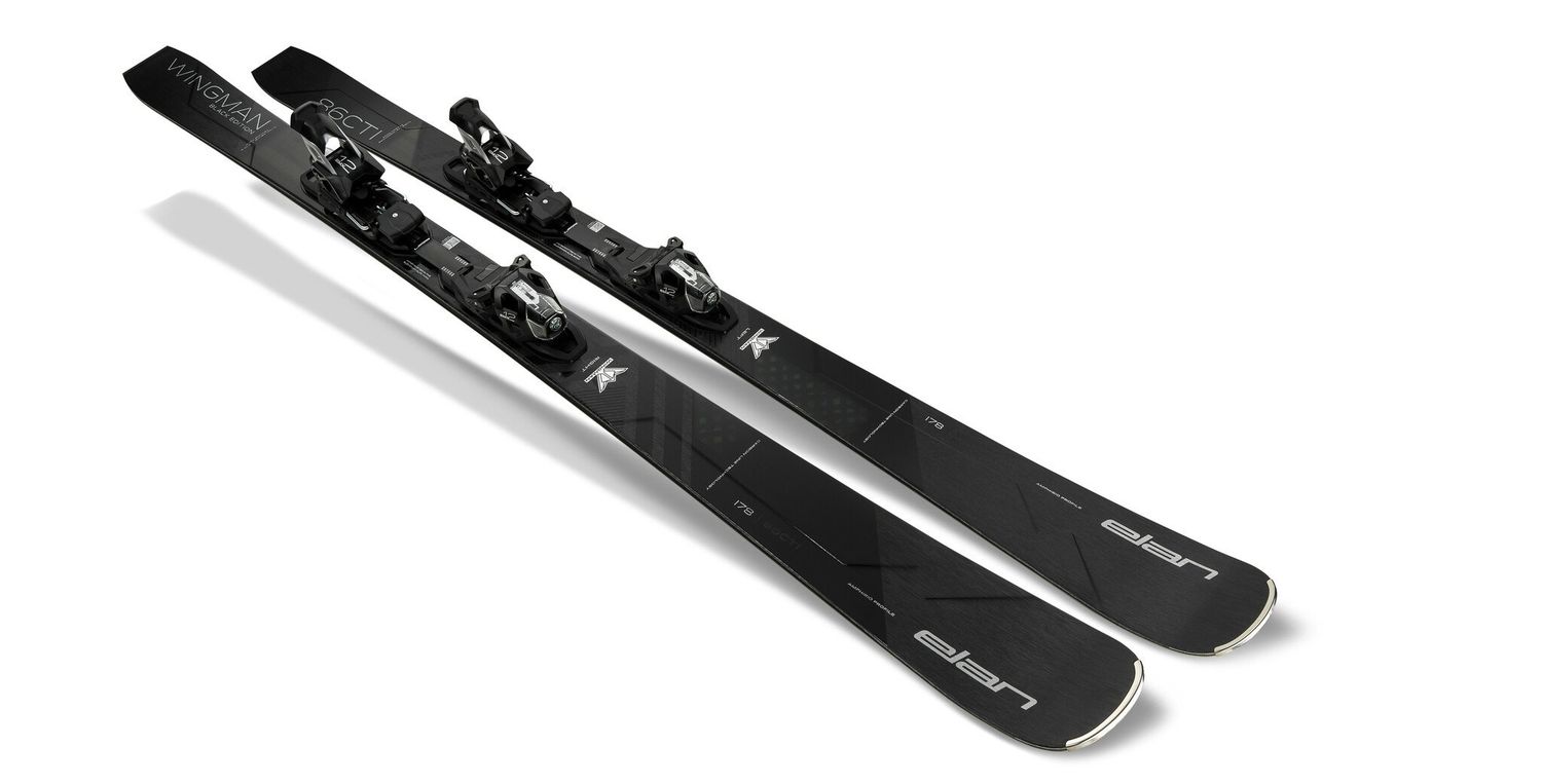 2025 Elan Wingman 86 BLK ED FX, Size: 160cm w/ EMX 12.0 GW