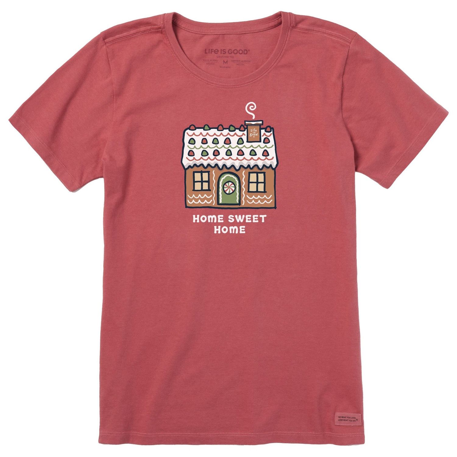 2024 LIG W CRUSHER SST HOME SWEET GINGERBREAD, Color: Faded Red, Size: Small