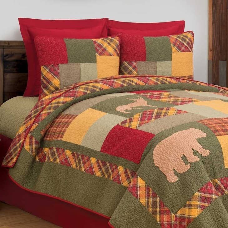 2024 C&amp;F Home Buckley Reversible Quilt, Size: Full/Queen