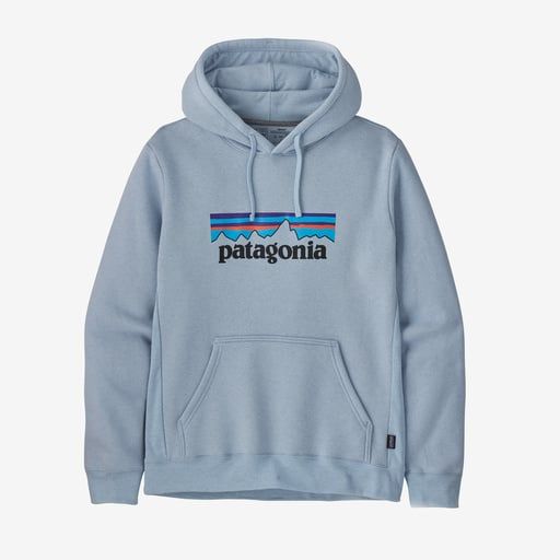 2024 Patagonia P-6 Logo Uprisal Hoody, Color: Steam Blue, Size: X-Small