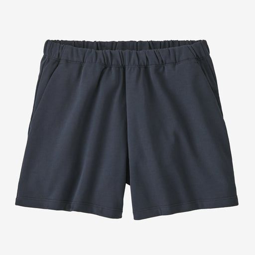 2023s Patagonia W&#39;s Regenerative Organic Certified Cotton Essential Shorts, Color: Smolder Blue, Size: Small