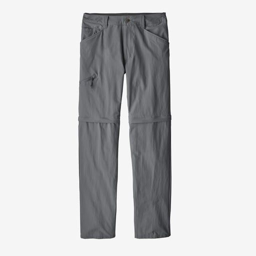 2023s Patagonia M&#39;s Quandary Convertible Pants - Reg, Color: Forge Grey, Size: 31