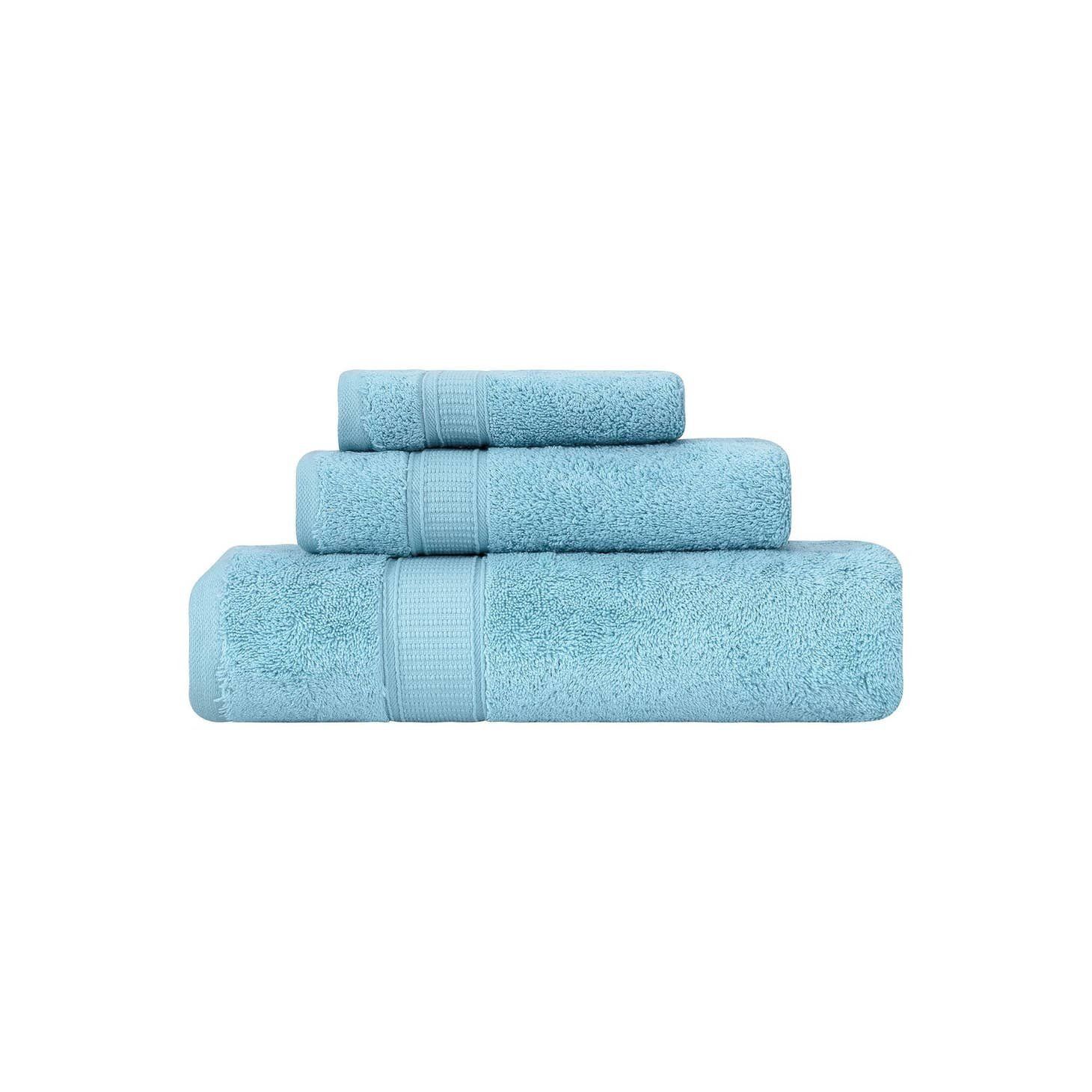 2024 AN La"Hammam 3 Piece Towel Set, Color: Aqua