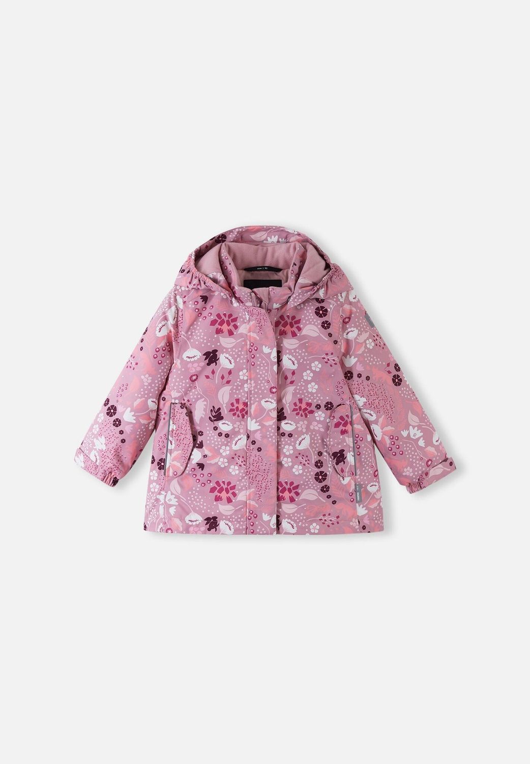 2024 Reima JKT T Kuhmoinen, Color: Grey Pink, Size: 12-18M
