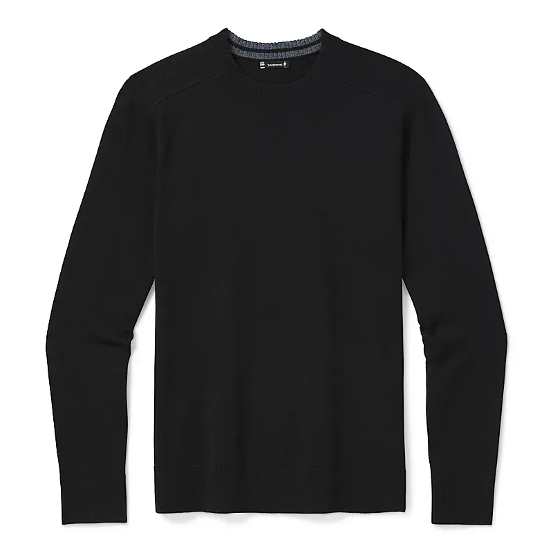 2025 SW M Sparwood Crew Sweater, Color: BLACK, Size: Small