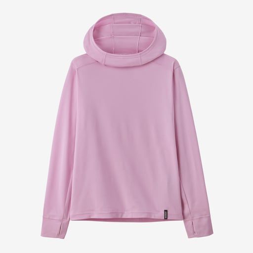 2023s Patagonia K&#39;s Cap SW Hoody, Color: Dragon Purple, Size: X-Small