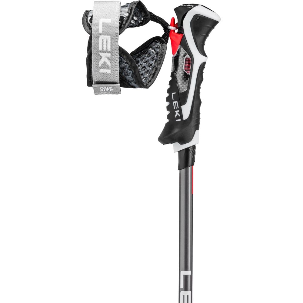 2025 Leki CARBON 14 3D, Color: Black/Red, Size: 44"