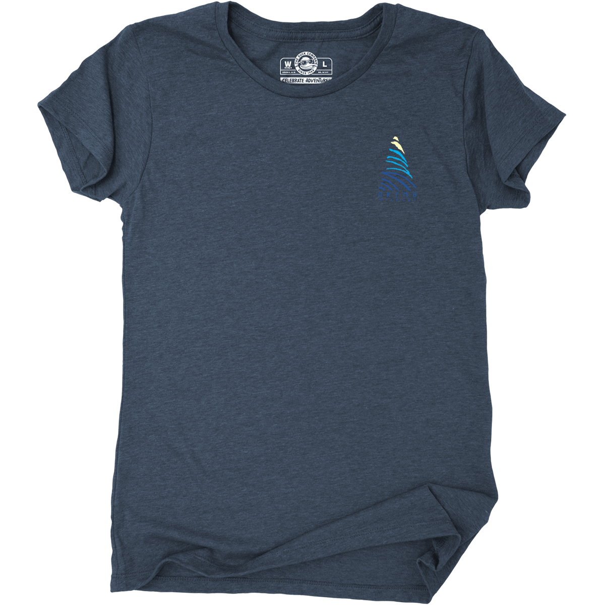 2024 TDC Many Mtns W SS, Color: Heather Blue, Size: Small