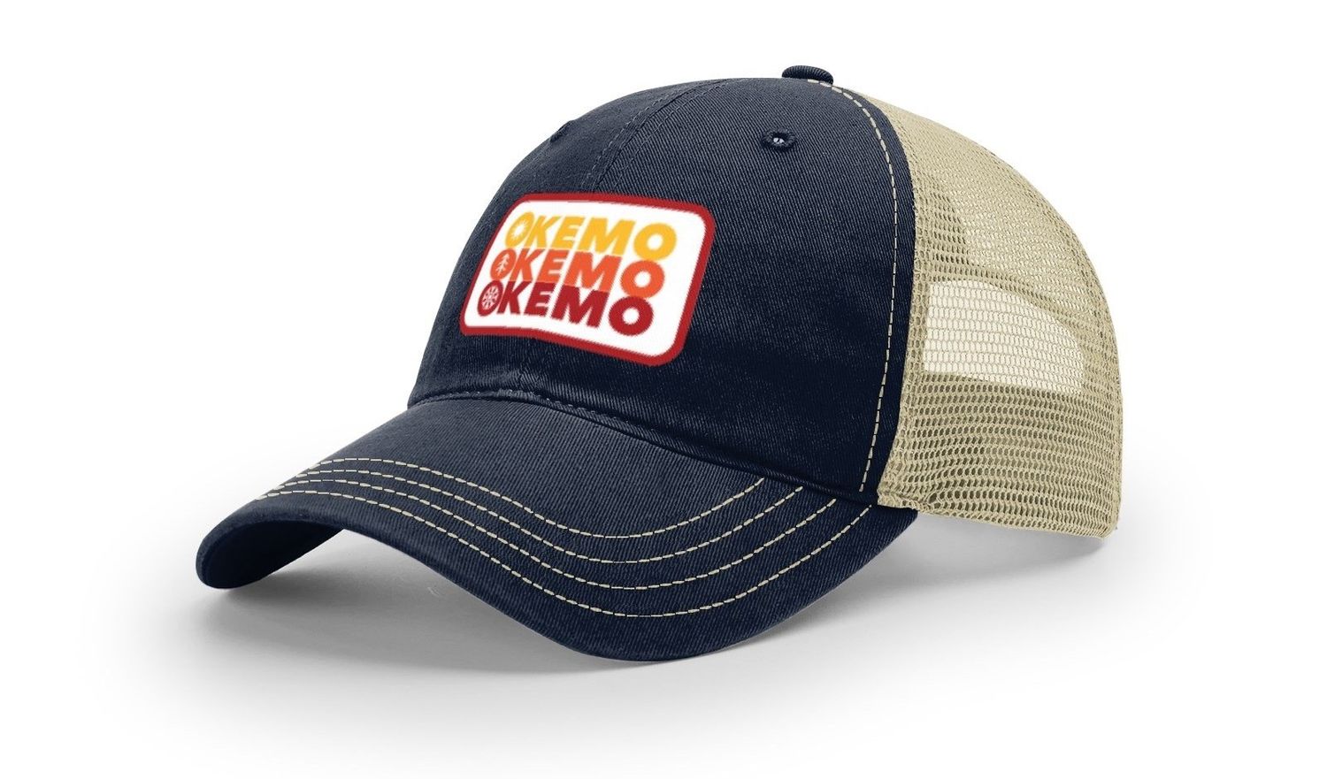 2024 Richardson Hat 3 Okemo Patch 7366561-2, Style: 111-Navy/Khaki