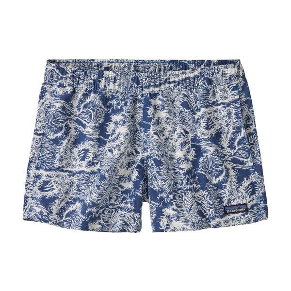 2024s Patagonia W&#39;s Barely Baggies Shorts - 2 1/2 in., Color: Crash Endless Blue, Size: X-Small