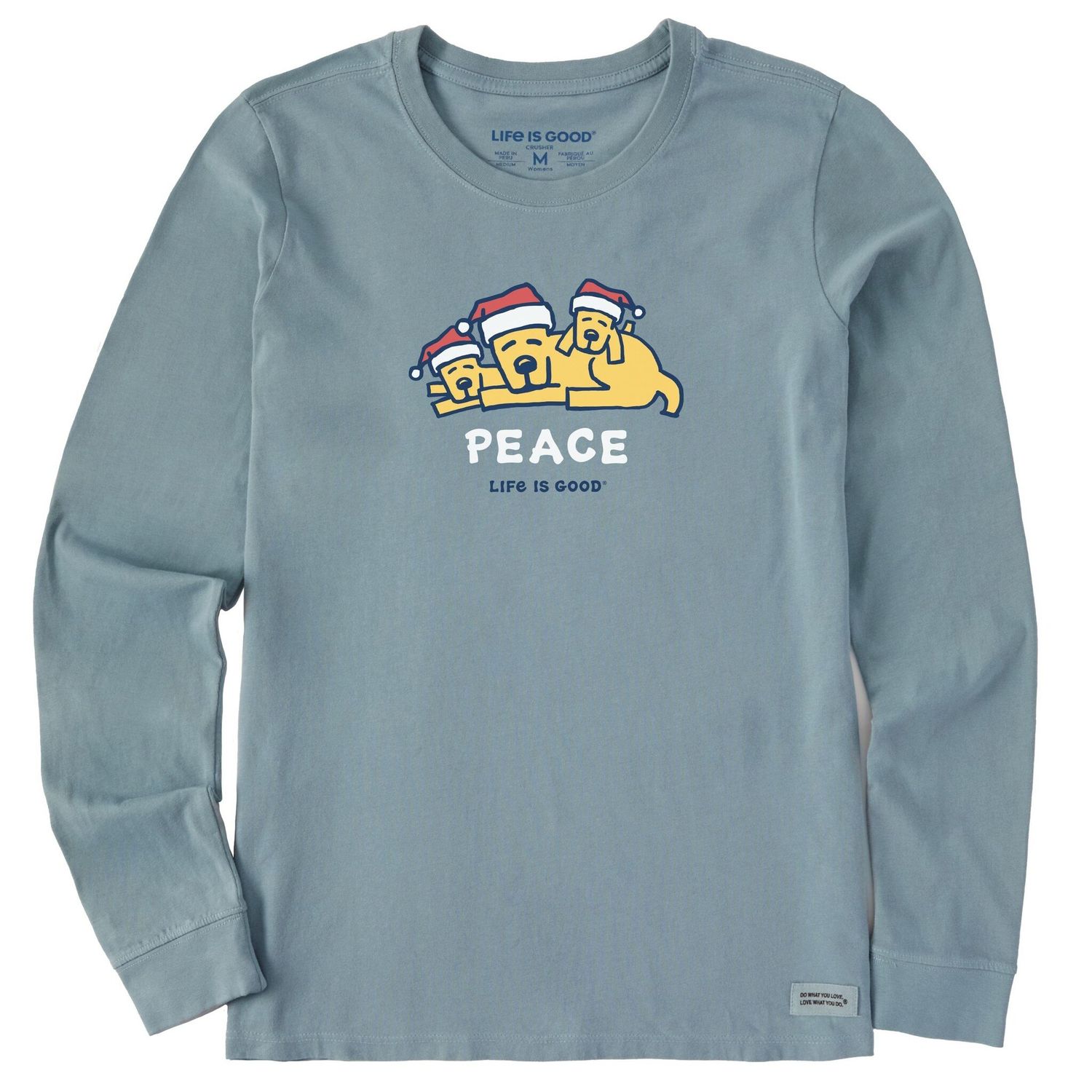 2024 LIG W CRUSHER LST ROCKET FAMILY PEACE, Color: Smoky Blue, Size: Small