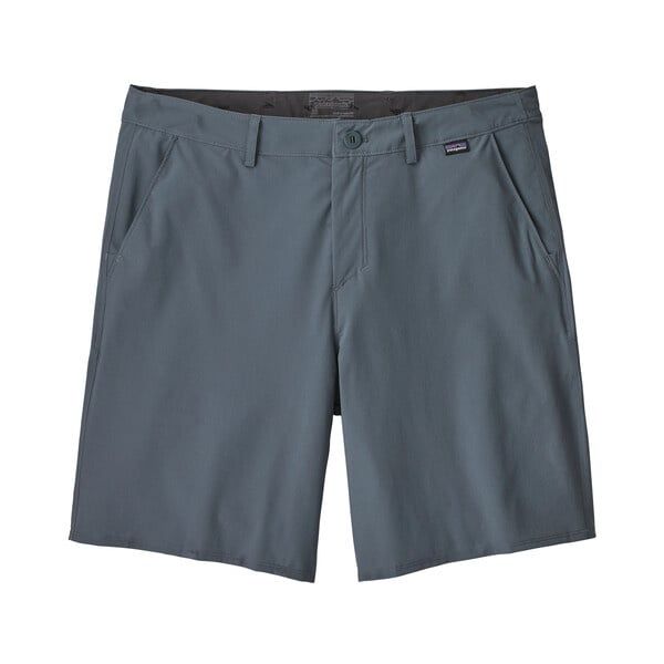 2024s Patagonia M&#39;s Hydropeak Hybrid Walk Shorts - 19 in., Color: Plume Grey, Size: 30
