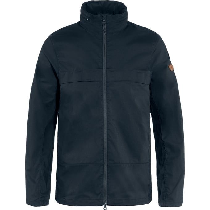 2024s Fjallraven M Abisko Hike Jacket , Color: Dark Navy, Size: Small