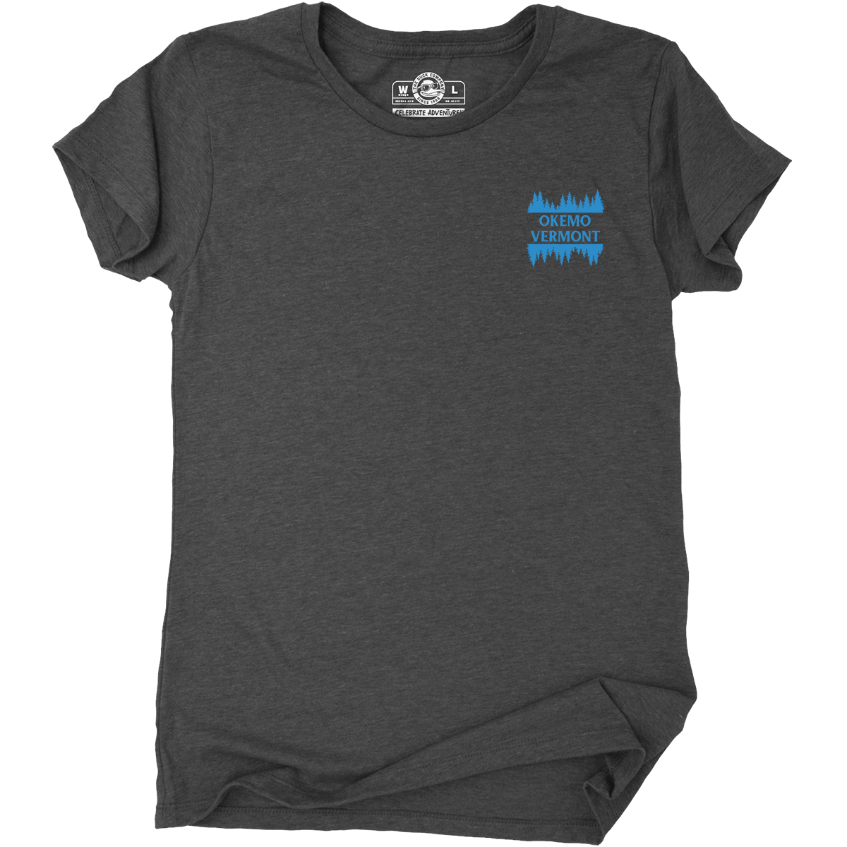 2024 TDC W Winter Scene SS, Color: Heather Charcoal, Size: Small