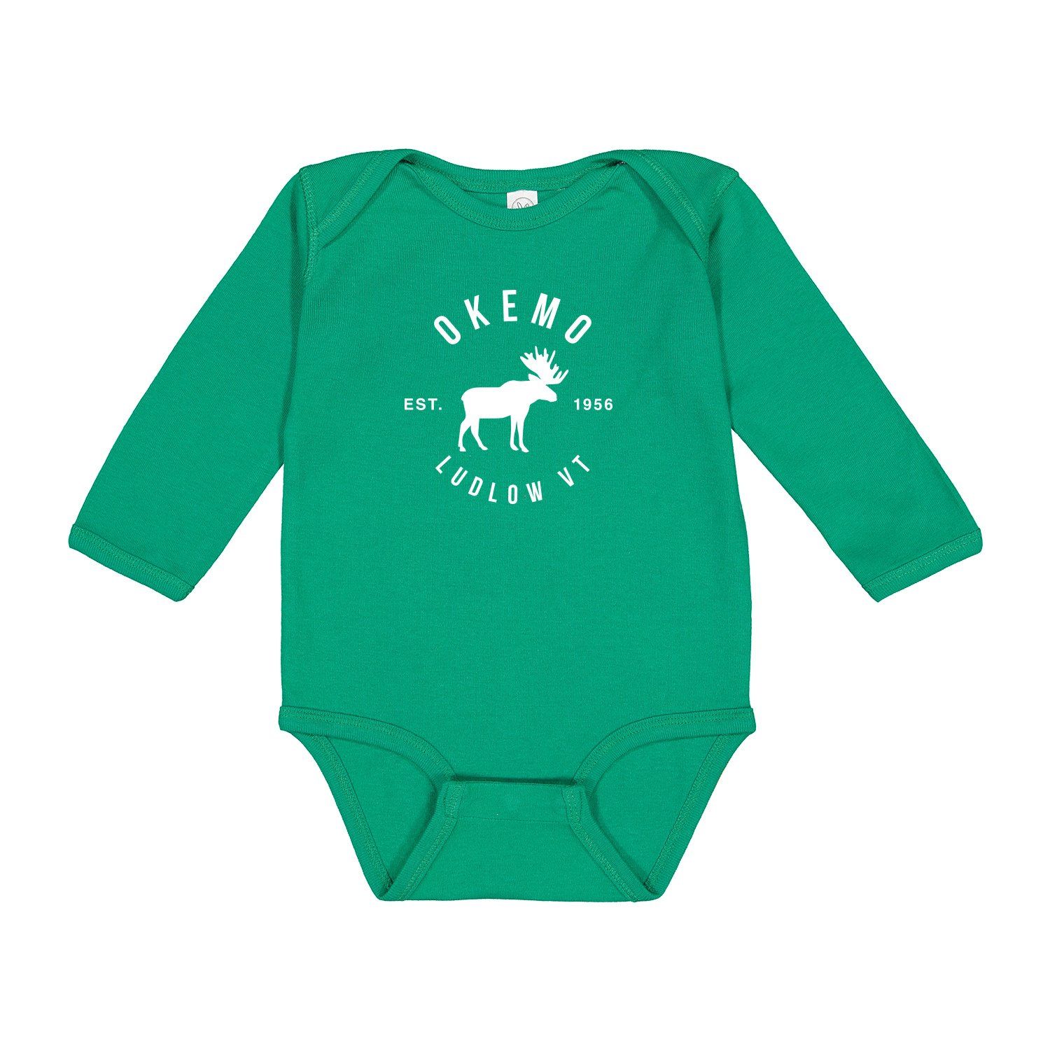 2024 Uscape LS Onesie, Color: KELLY, Size: NB