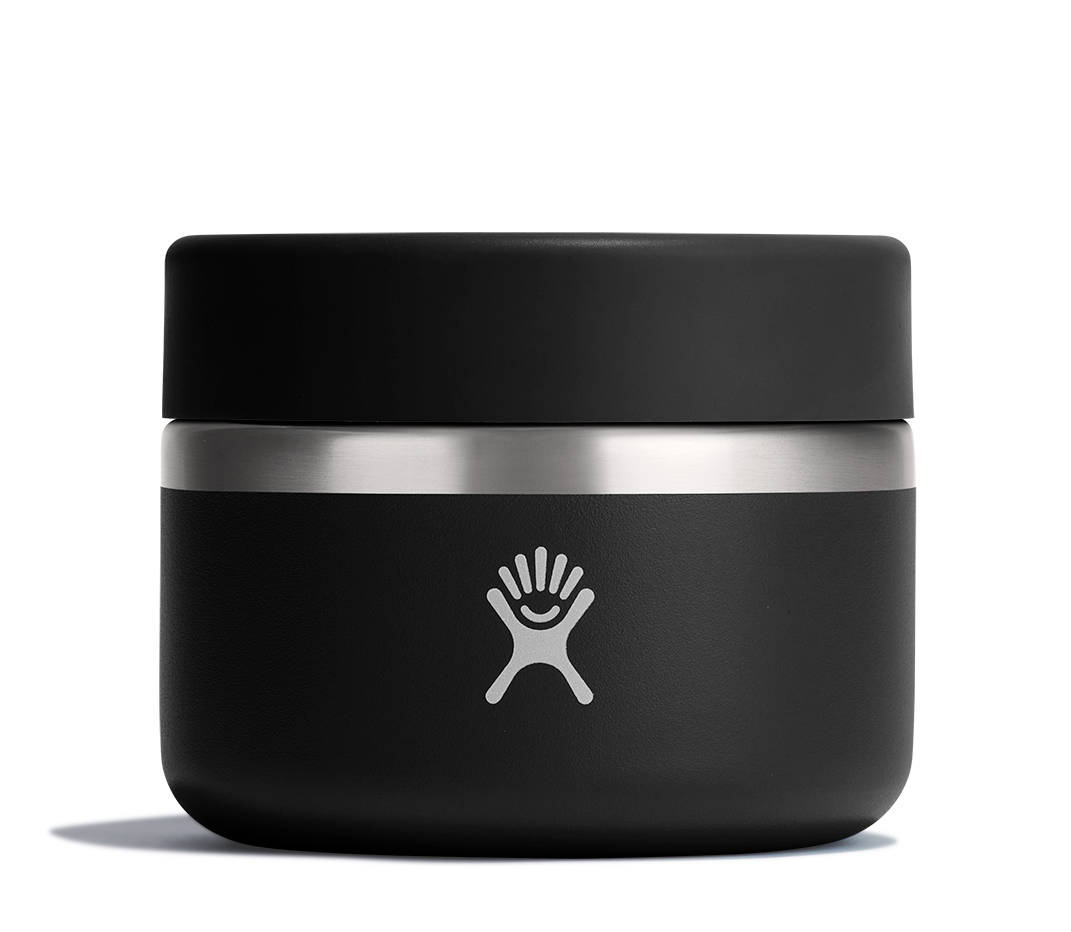 HF 24s 12 OZ INSULATED FOOD JAR, Color: BLACK