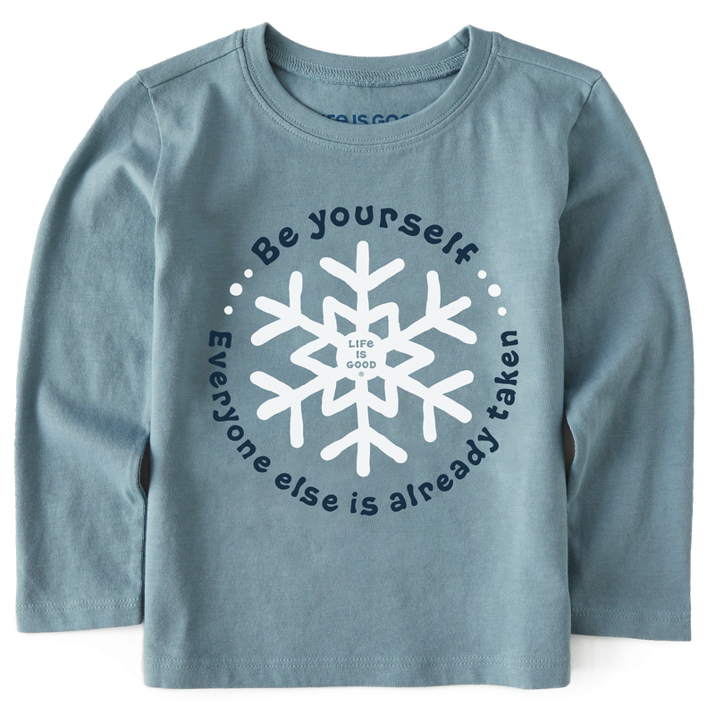 2023 LIG T LS CRUSHER TEE BE YOURSELF SNOW