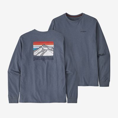 2024s Patagonia M's L/S Line Logo Ridge Responsibili-Tee