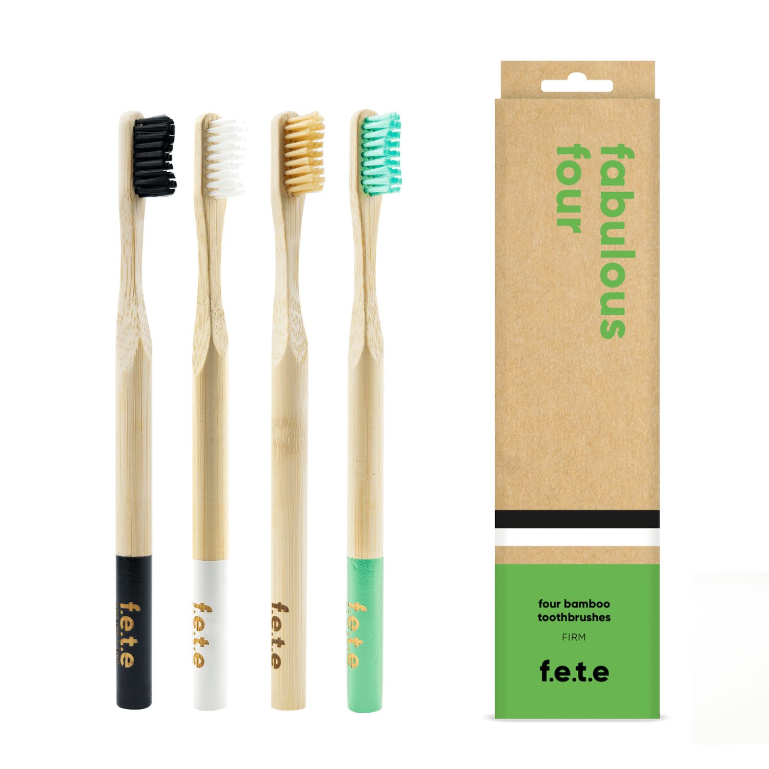 2024 f.e.t.e. Bamboo Toothbrush Multipack