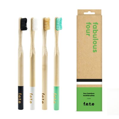 2024 f.e.t.e. Bamboo Toothbrush Multipack