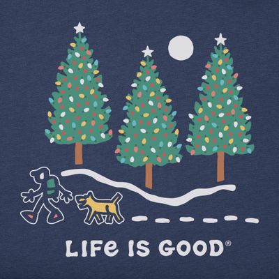 Life is Good M LST HIKING HOLIDAY
