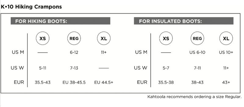 Kahtoola 24 K10 Crampon