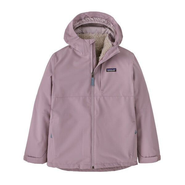 2025 Patagonia K&#39;s 4-in-1 Everyday Jkt, Color: Stormy Mauve, Size: X-Small