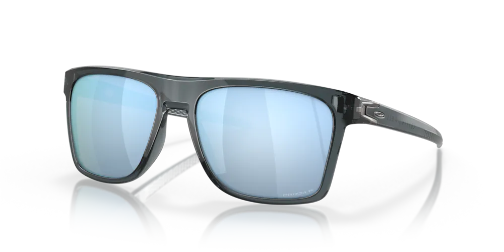 2024s Oakley Leffingwell 0OO9100, Frame: Crystal Black, Lens: Prizm Deep Water Polar