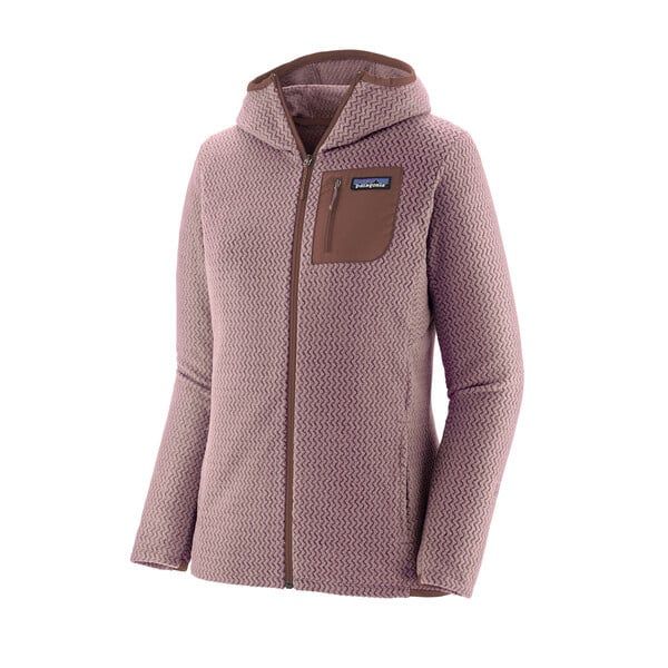 2026 Patagonia W R1 Air Full-Zip Hoody, Color: Stormy Mauve, Size: Small